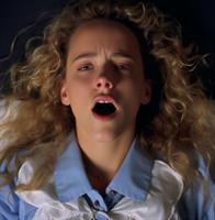 A picture of Amanda Peterson, one of the celebrities who died from sleep apnea