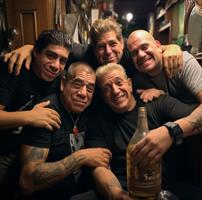 Joey Diaz with friends