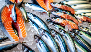 Assortment of seafood