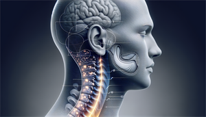 An illustration showing the impact of weight and neck circumference on obstructive sleep apnea