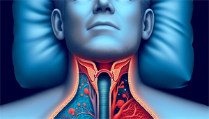 Illustration of obstructive sleep apnea