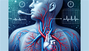 Illustration of oxygen mask and heart