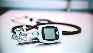 Photo of glucose monitoring device