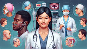 Illustration of professional interventions for severe snoring cases