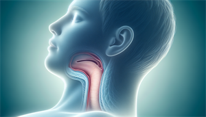 Illustration of obstructive sleep apnea