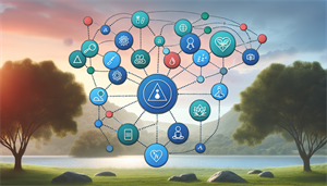 Illustration of a personalized treatment plan for managing ADHD and sleep apnea